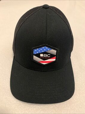 Black Clover flexfit 110 golf hat for men!
